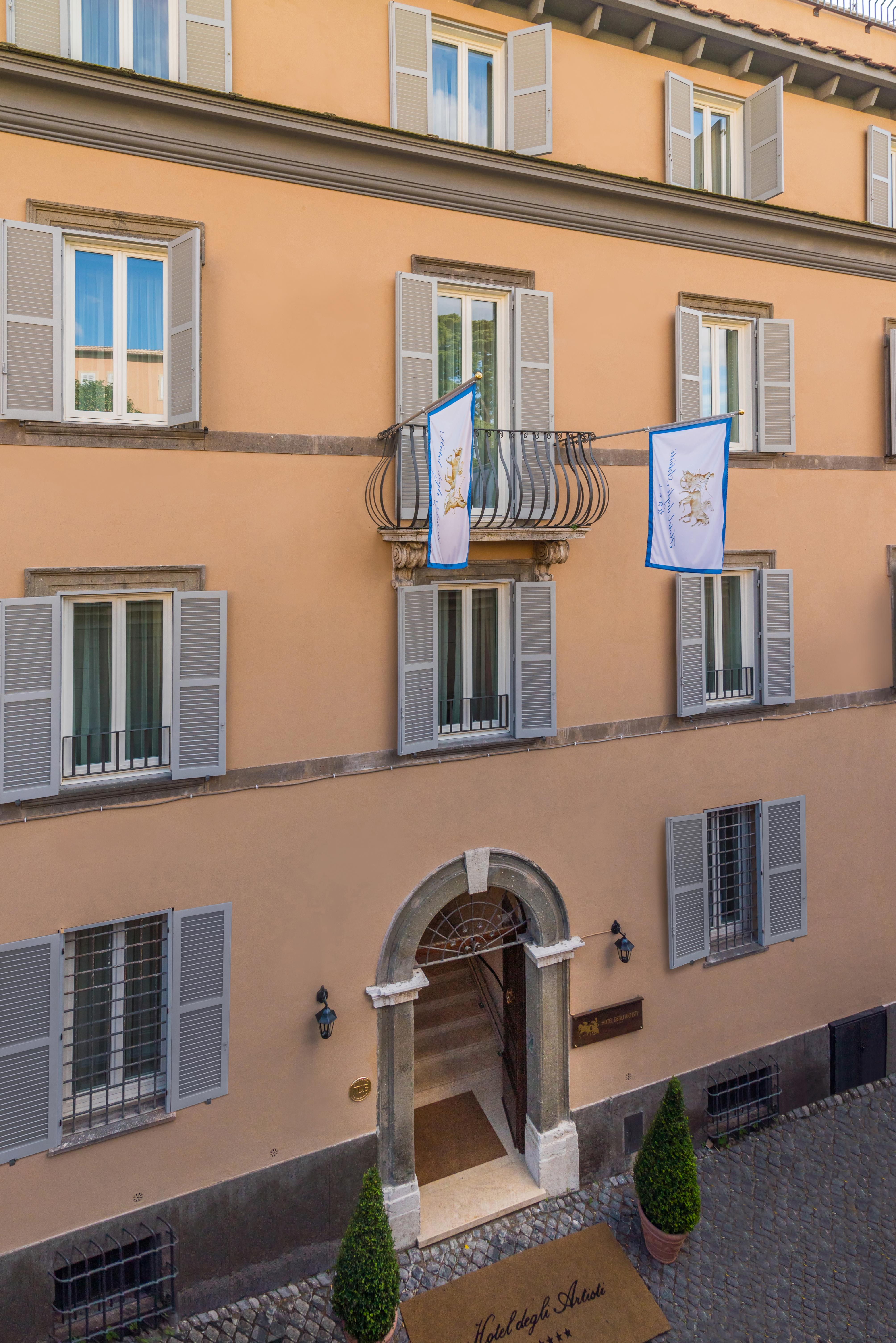 Hotel Degli Artisti Ρώμη Εξωτερικό φωτογραφία